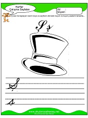 Ş Sesi Çalışma Sayfaları